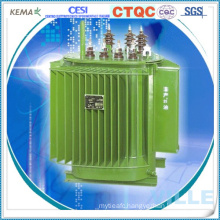 Distribution Transformer with Three-Dimensional Wound Core